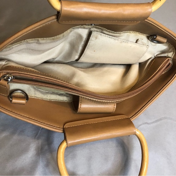 Relic Pink Tropical Print Purse With Faux Leather - Picture 8 of 9